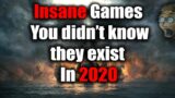 Games you didn't know they exist in 2020 ! ✔